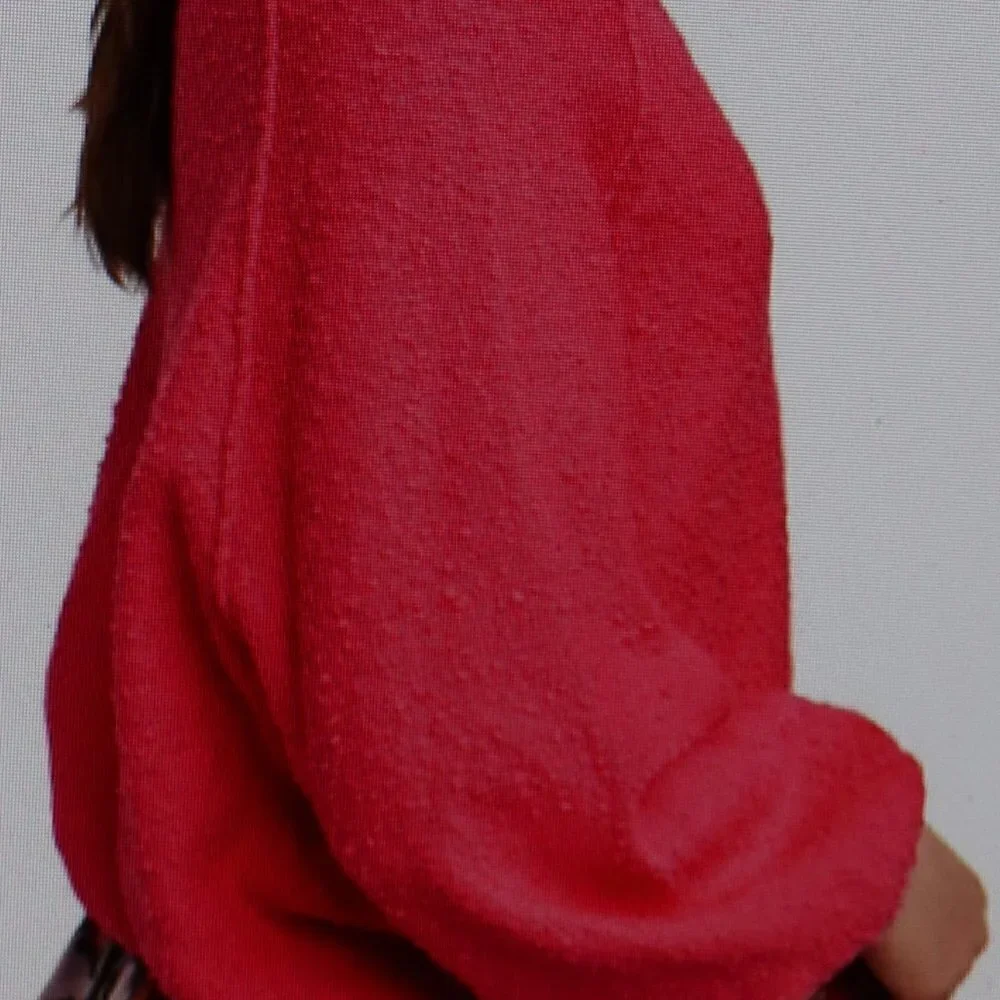 Free People Found My Friend Boucle' Pullover Size M